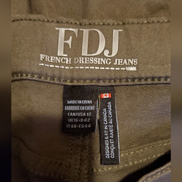 Army green jeans - Picture 3 of 4